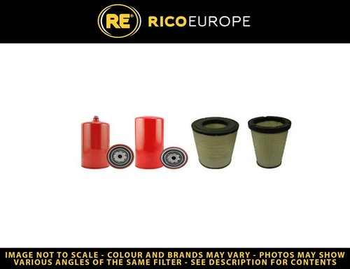 Filter Service Kit Fits NH CS 6080 Air Oil Fuel w/CURSOR9 Eng. YR2007-