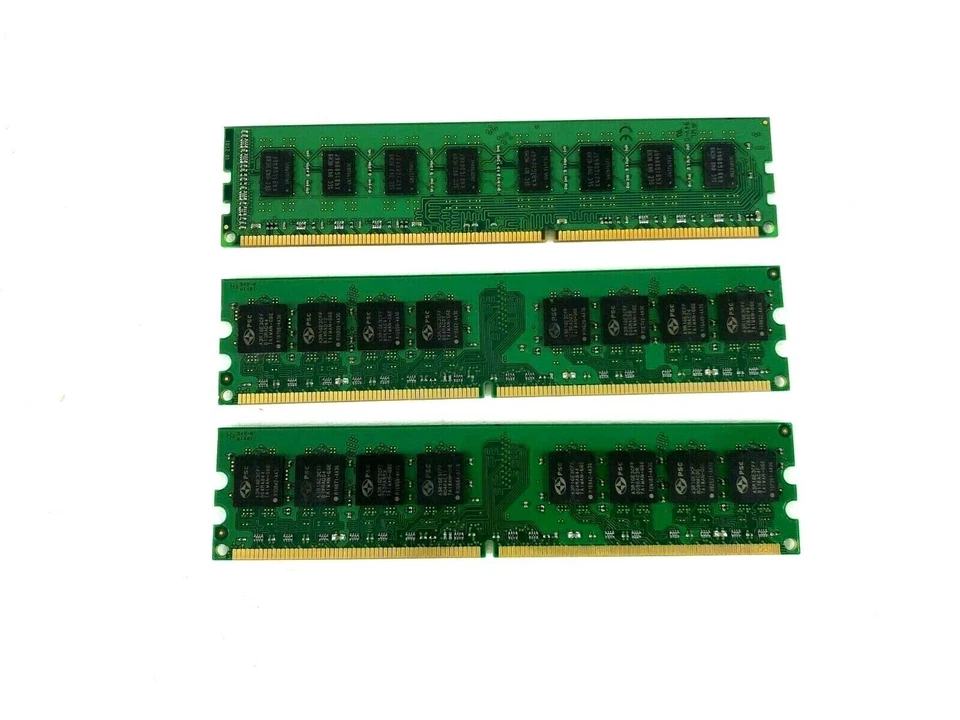 Lot of 3 EDGE 2GN581608 DDR2 PC2 6400 2GB RAM Memory  - Image 4 of 4