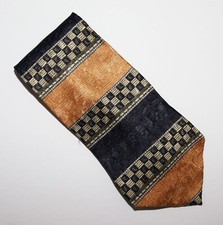 Perry Ellis Portfolio Men  s 100 Silk Made In USA Geometric Tie Necktie