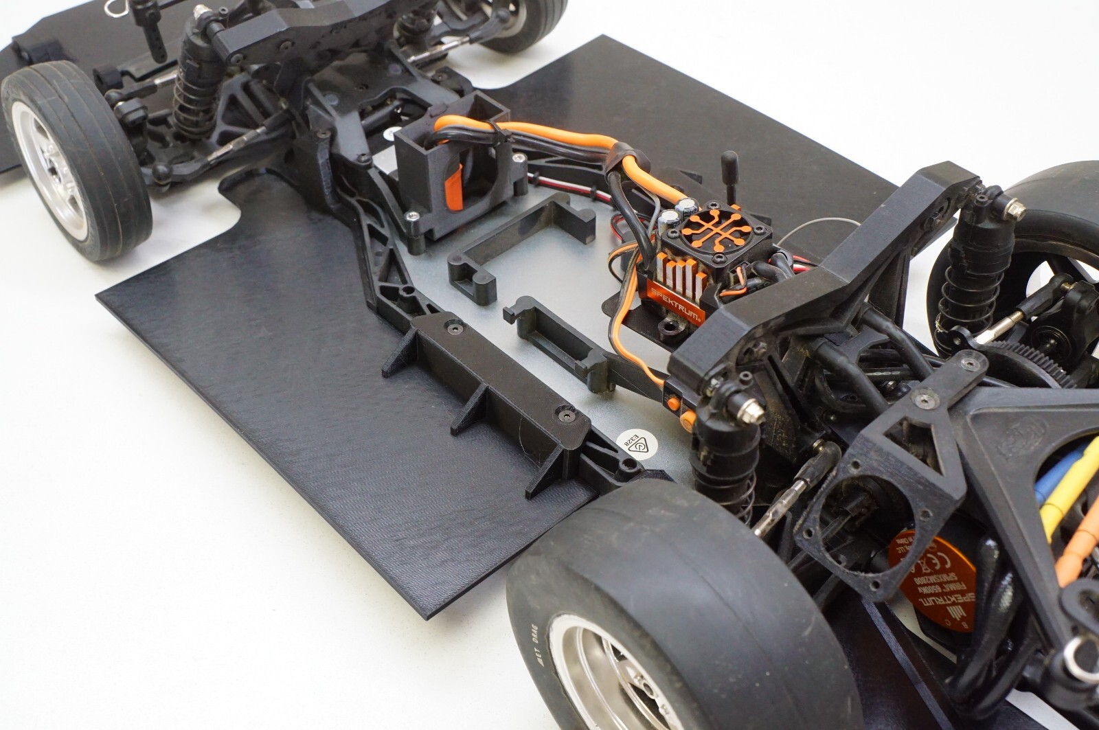 Aero Downforce Ground Effects Kit for Losi 22s Drag Car & Protofrom GTR