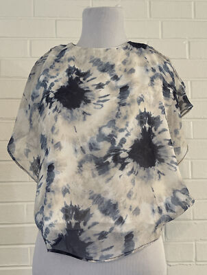 inCity, Youth Blue Tie-Dye, Fully Lined Sleeveless Top, Sz 10