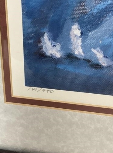 S/N Ted Ellis "A Time To Heal" African American Art - Picture 6 of 14