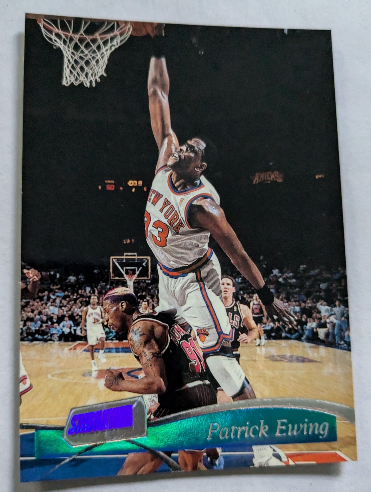 PATRICK EWING, 1997-98 TOPPS STADIUM CLUB #87
