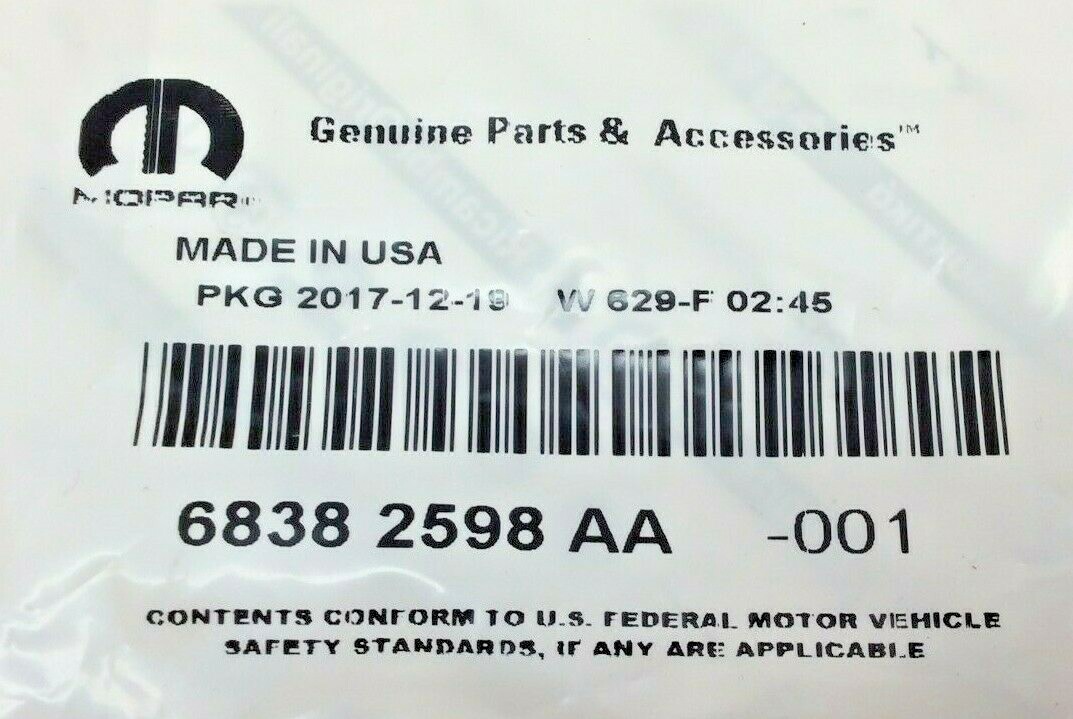 RAM 1500 Jeep Wrangler Cherokee Gladiator Windshield Washer Pump