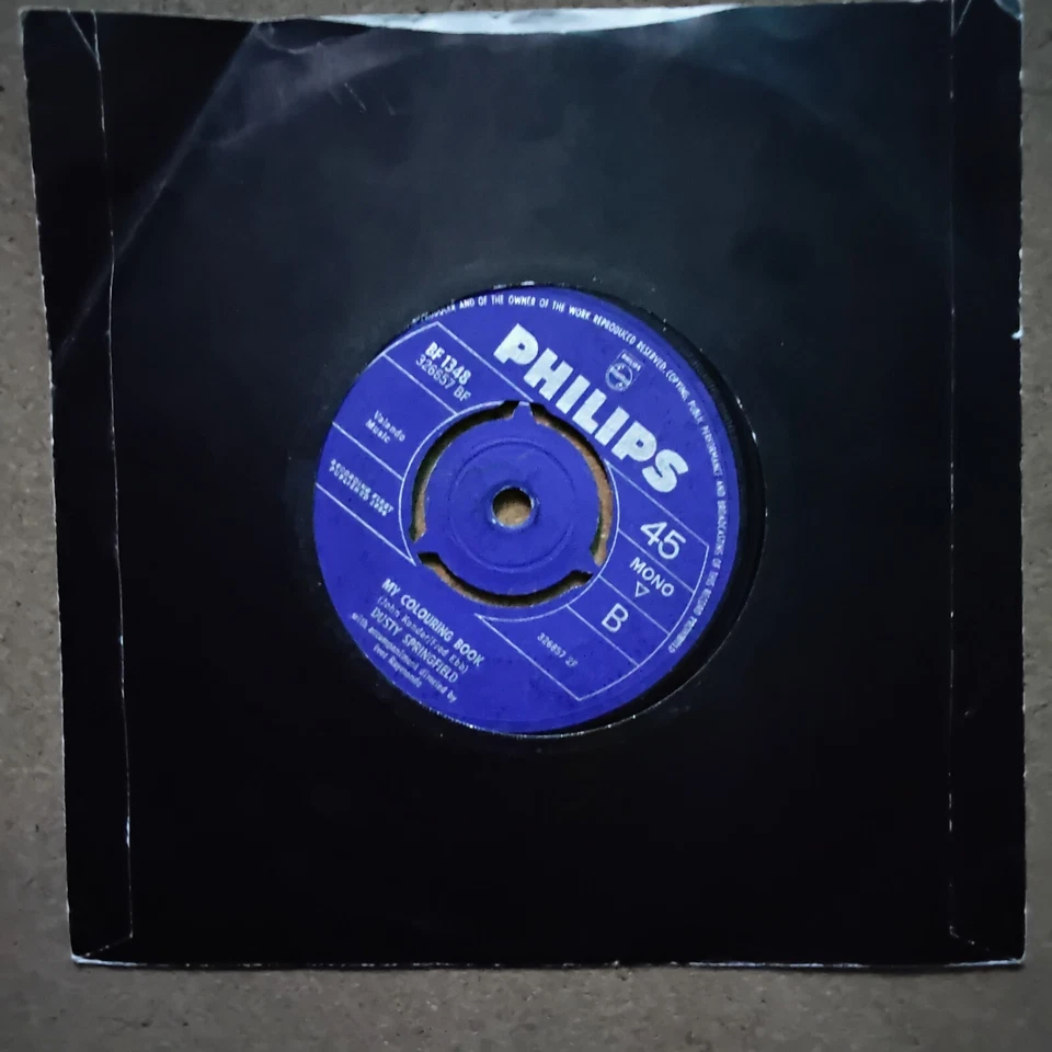 DUSTY SPRINGFIELD - I JUST DON'T KNOW WHAT To Do With Myself 7" Vinyl Single - Image 2 of 2