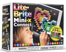 Lite Bright Mini-X Connect 179 Pieces Ages 4   Good For Imagination   New In Box