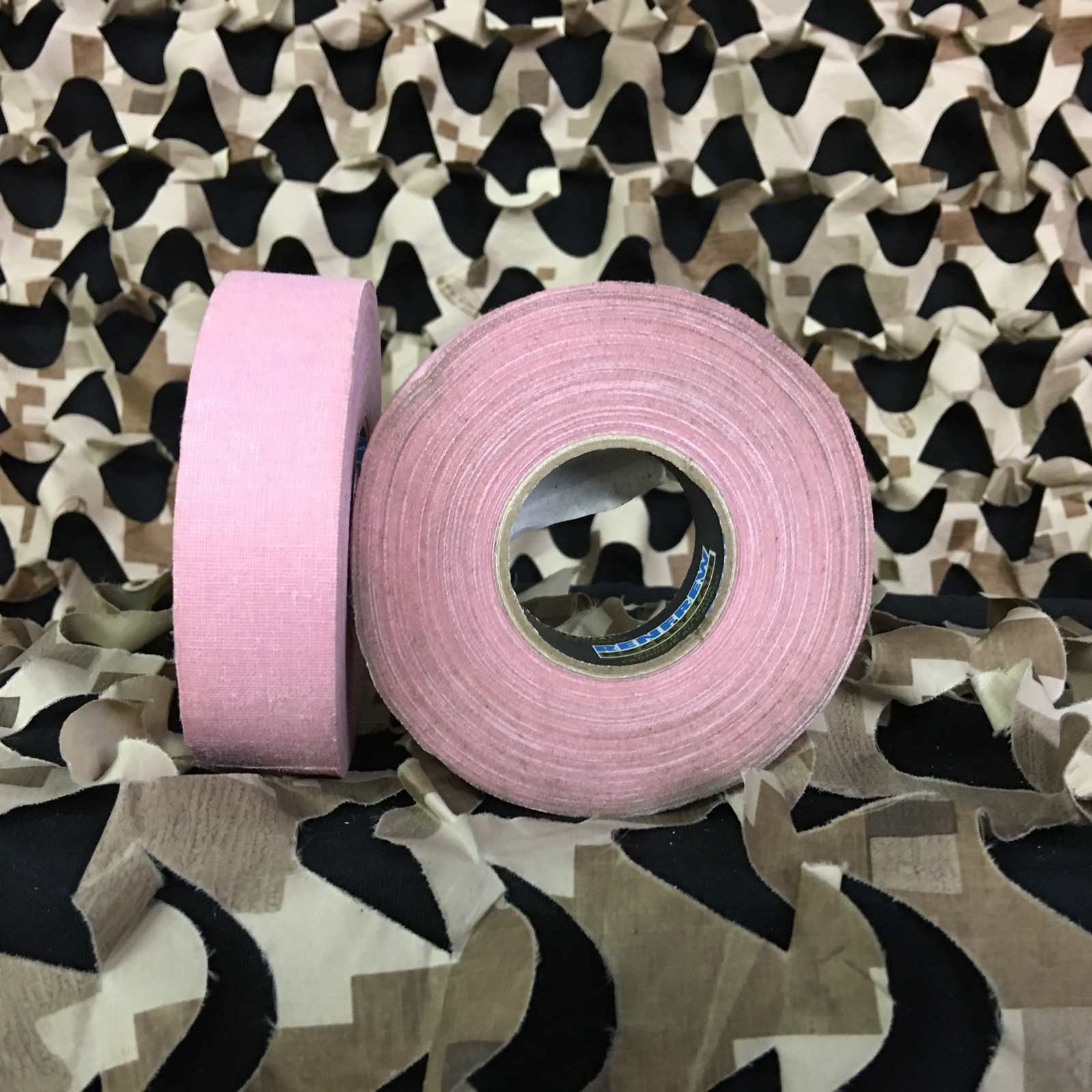 NEW Renfrew Cloth Colored Hockey Tape Paintball Tank Grip Pink (2