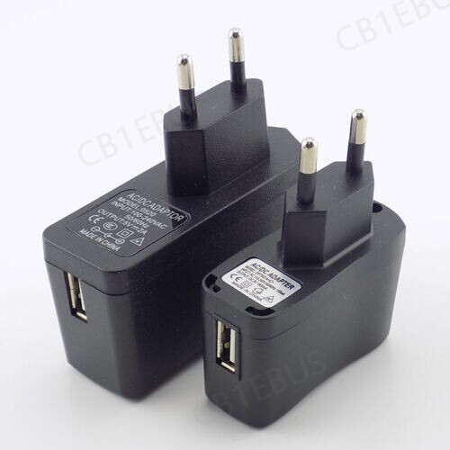 AC DC 5V 0.5A 1A 2A 3A USB port charging Power Adapter Plug charger EU ...