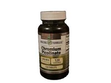 360 Tablets 120x3 Amazing Formulas Chromium Picolinate 1000mcg 01/27 -RK6