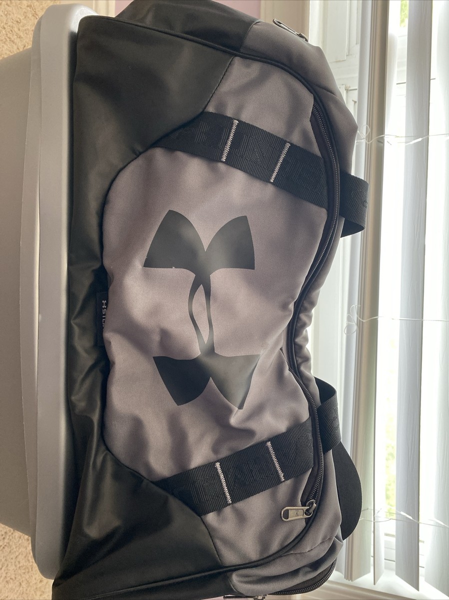 Duffel Bag Under Armour Grey Bag Under Armour Duffle Gym Bag-Black