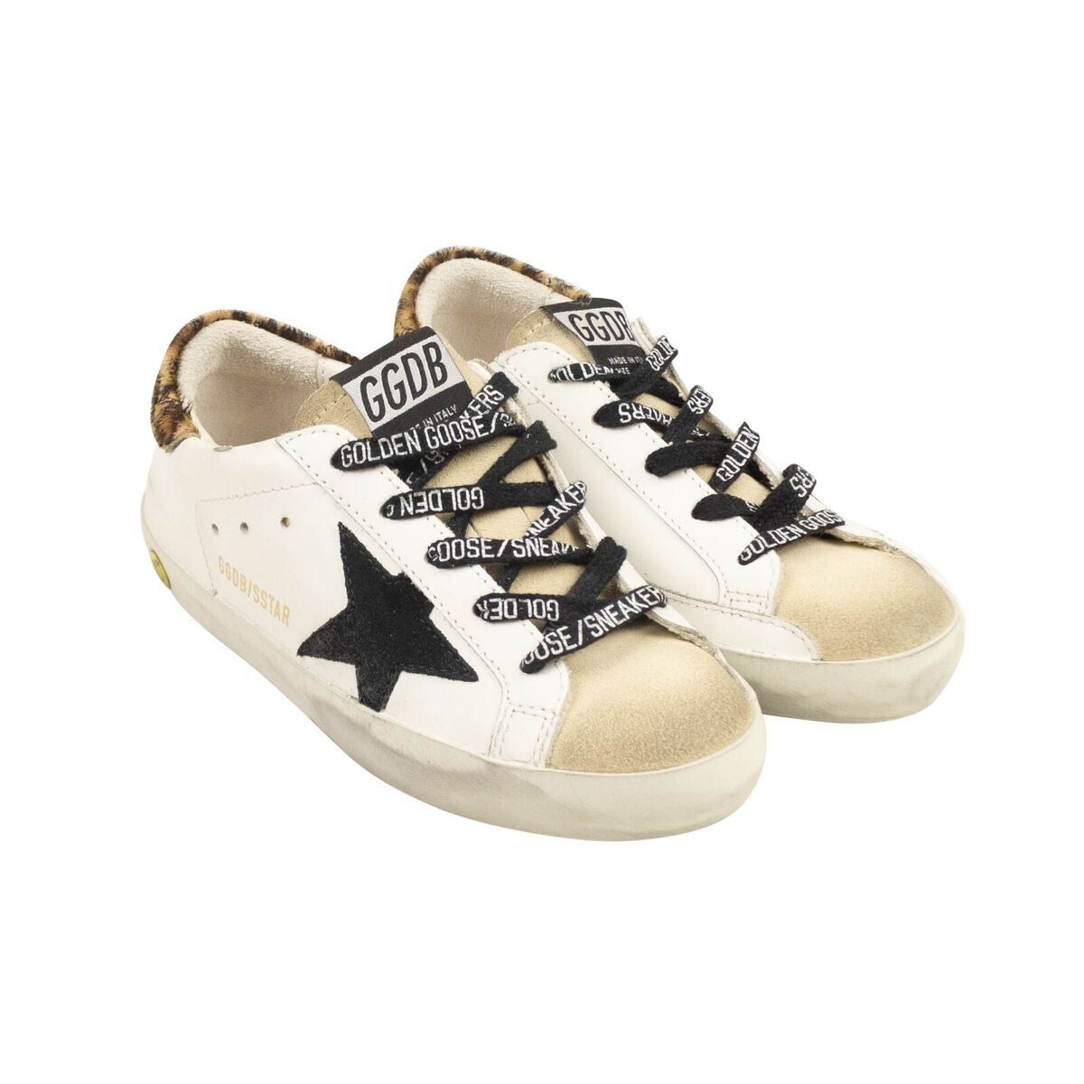 NIB GOLDEN GOOSE White JG PS Super Star Star Horsy Sneakers NIB GOLDEN GOOSE White JG PS Super Star Star Horsy Sneakers