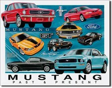 Ford Mustang Schild 30 x 40 cm groß USA Auto Modelle Deko Werkstatt Poster *767