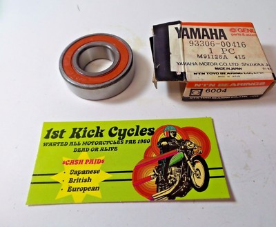 NOS YAMAHA 93306-00416 BEARING 20 X 42 X 12 93306-00416 | eBay