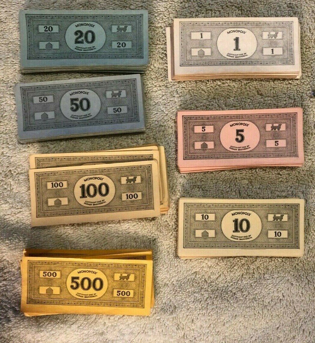 Monopoly Antique Vintage 1936 Game Blue Box Parker Brothers Board