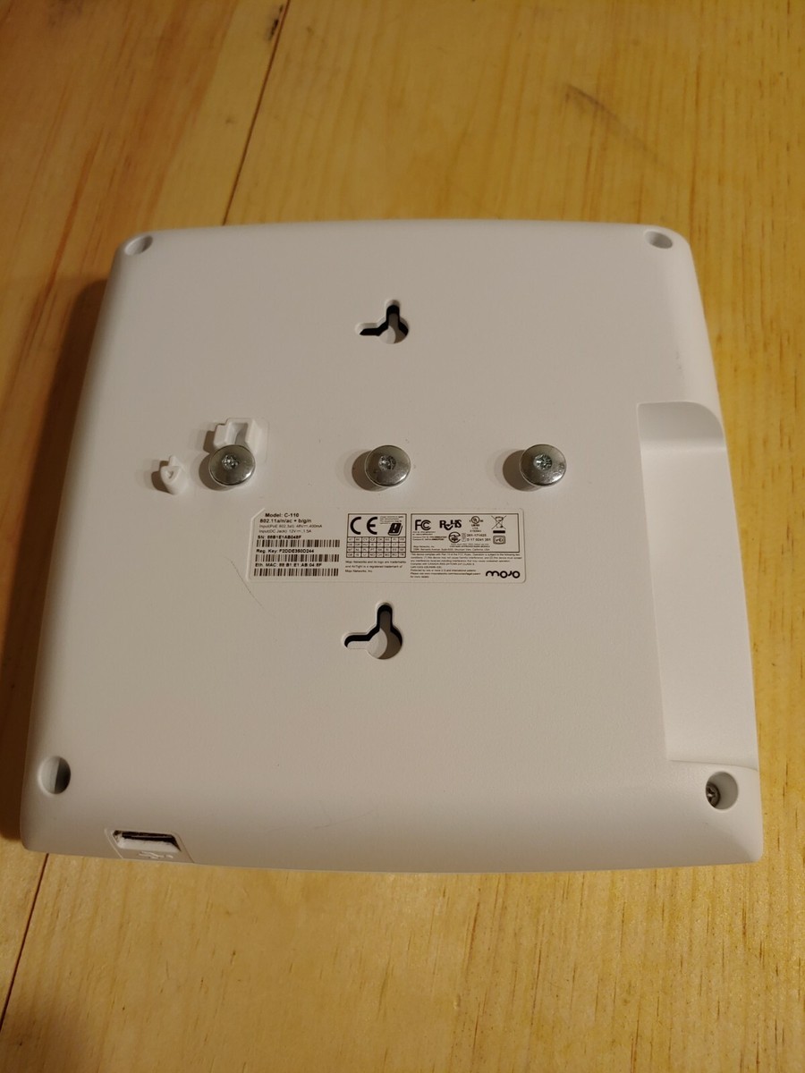 Mojo/Arista C-110 802.11AC PoE WiFi Wireless Access Point | eBay Mojo/Arista C-110 802.11AC PoE WiFi Wireless Access Point | eBay