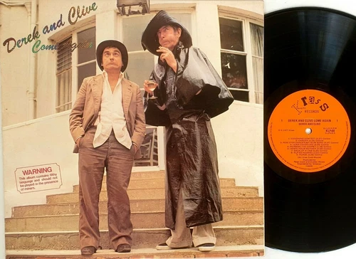 Derek & Clive-Come Again Vinyl LP Krass Records Peter Cook-Dudley Moore-KLP69 - Picture 1 of 3