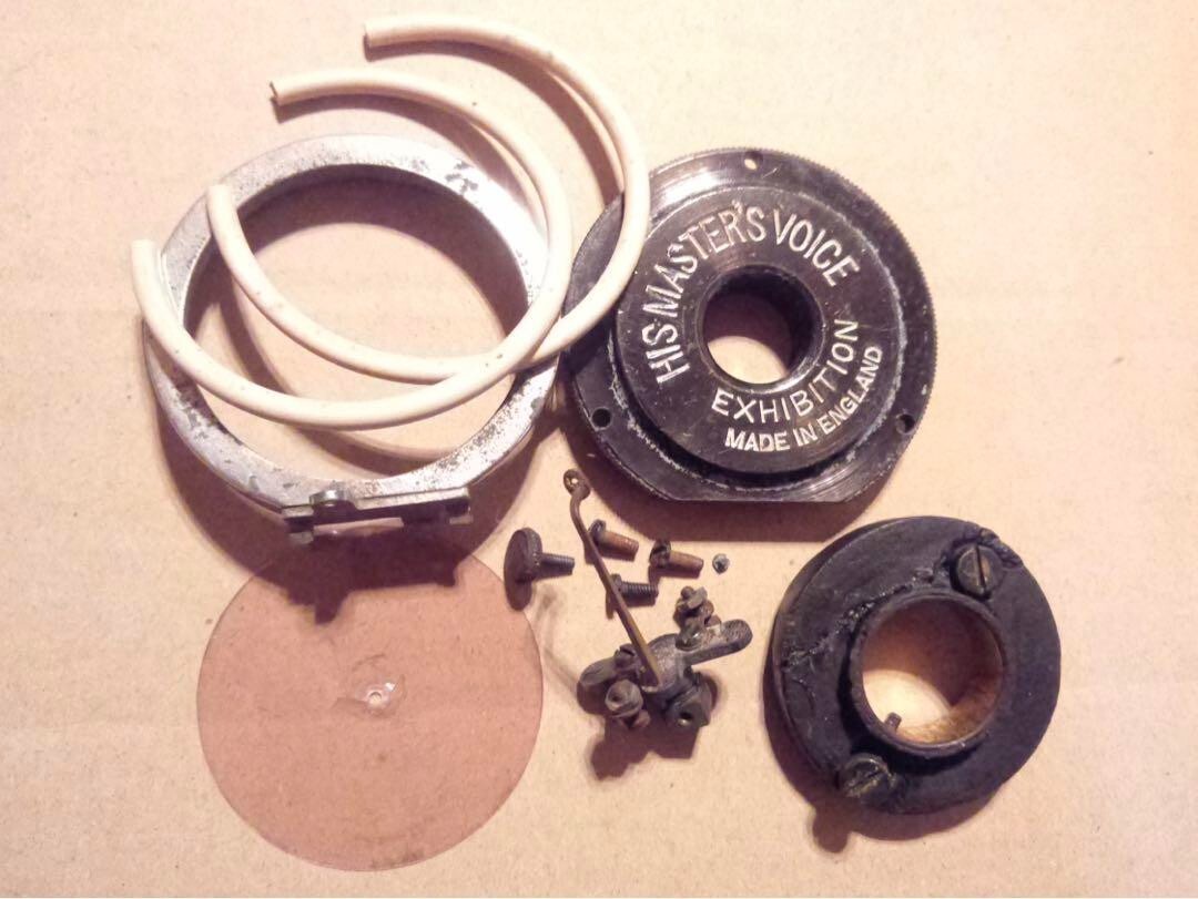 ♬ OH済 英国製 HMV EXHIBITIONサウンドボックス 蓄音機 【公式通販】