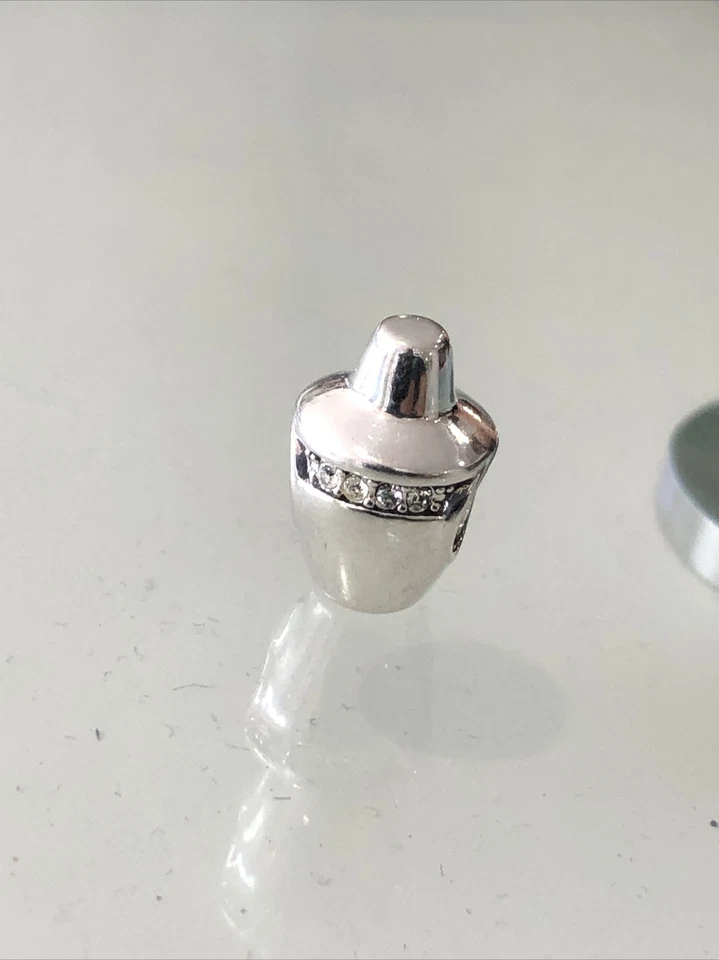 CHAMILIA Sterling Silver Baby Bottle Cz Charm Bead - Image 2 of 4