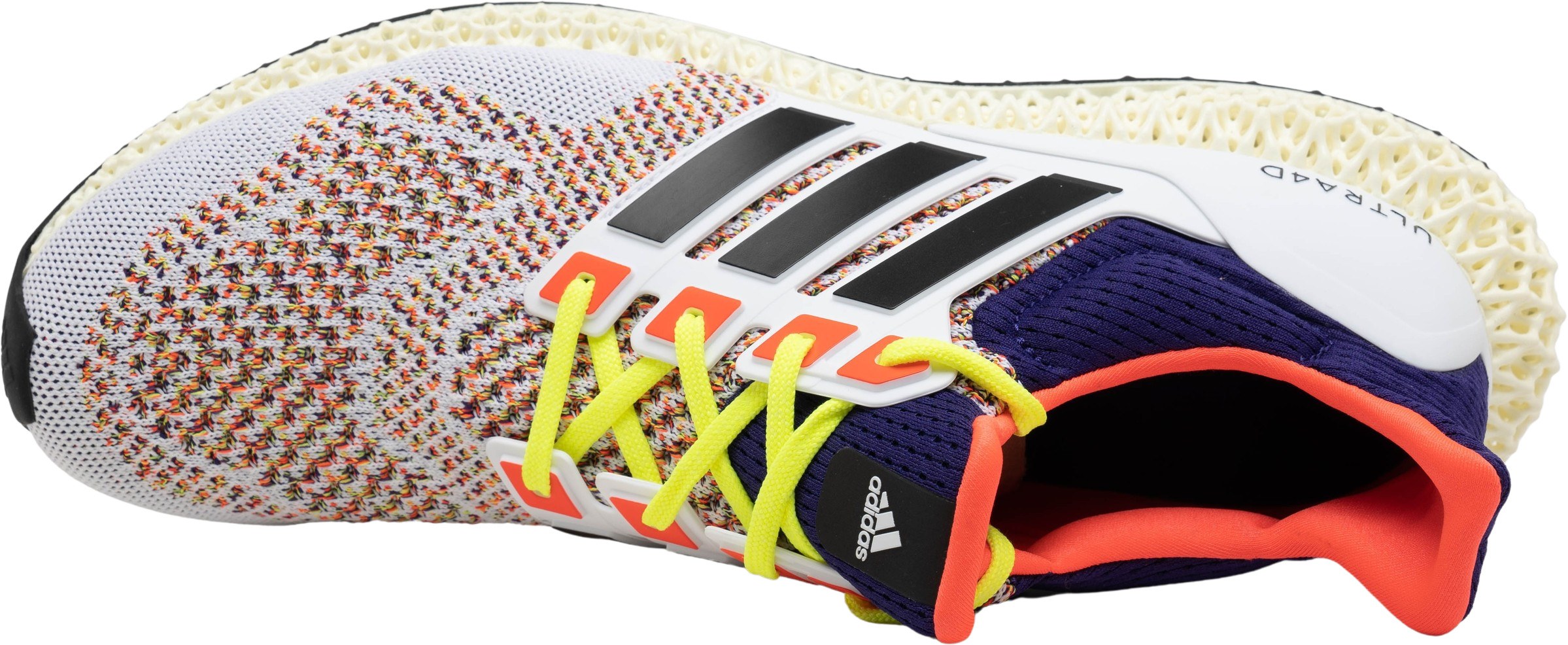 adidas Ultra 4D White Solar Red | eBay