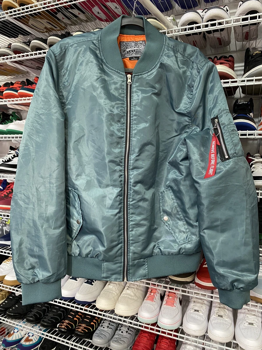 Satin Bomber Jacket