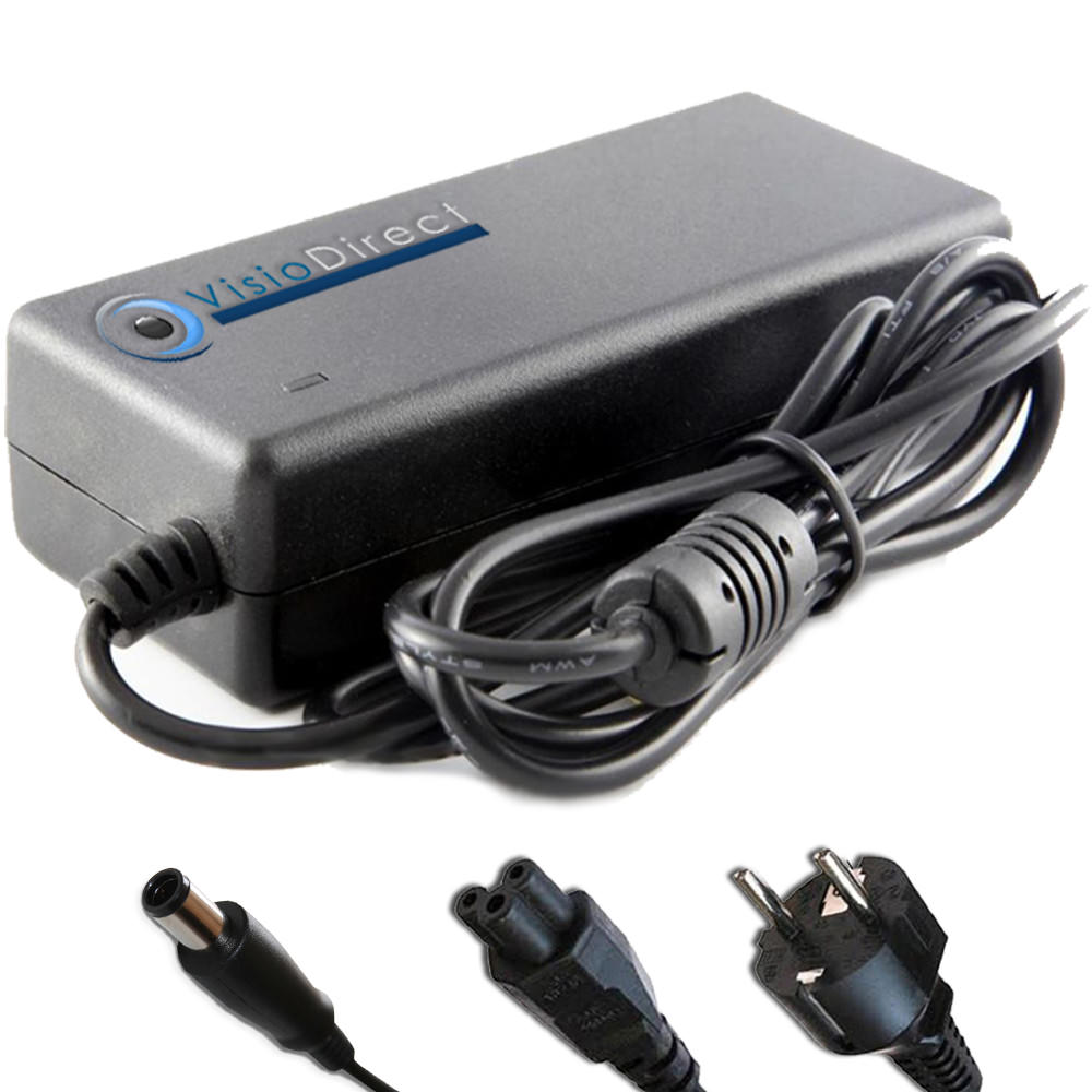 Chargeur Dell Latitude E6320 Alimentation PC Portable 19.5V 3.34A Frapor Adaptateur Noir