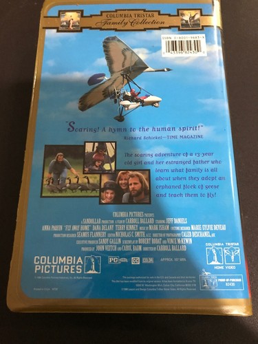 Fly Away Home (VHS, 1996) - Picture 2 of 4