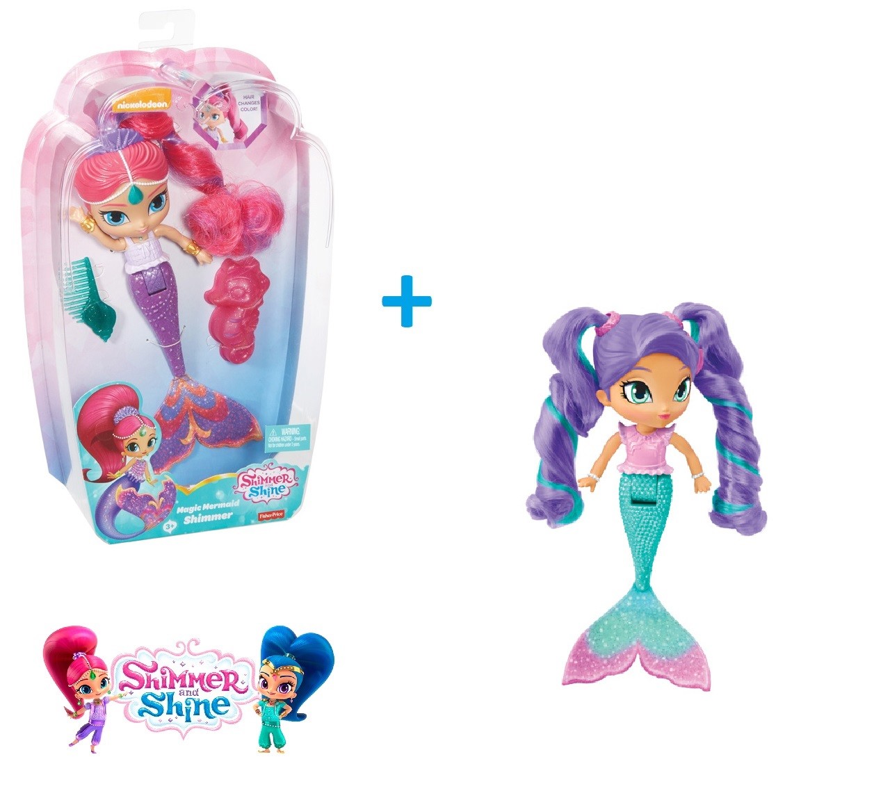 shimmer and shine bath doll assortment
