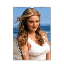 Drew Barrymore 2027/28 Personalised Calendar | Choose start month