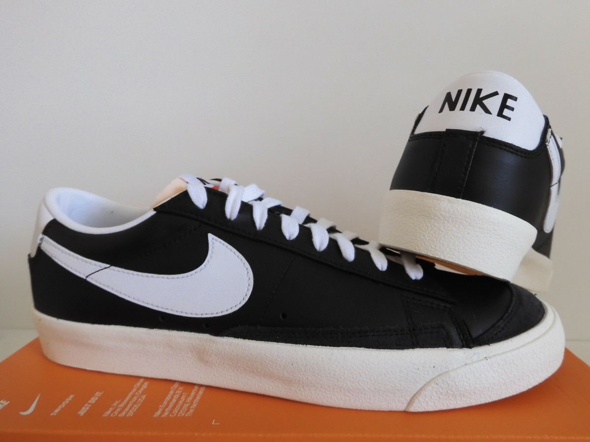 靴 nike blazer low prm vntg 27cm Size 11.5 - Nike Blazer '77 Vintage Low Black White for sale