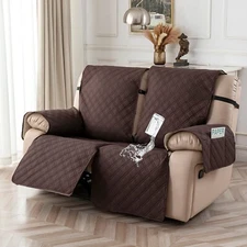 Non-slip waterproof sofa recliner set 2 seats, home decoration protection