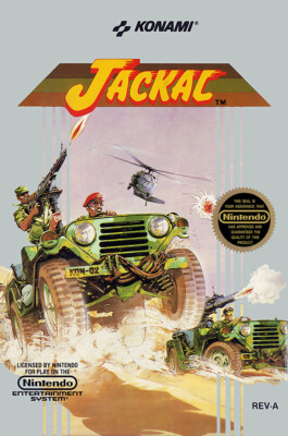 Jackal BOX ART Original Nintendo NES Premium POSTER MADE IN USA