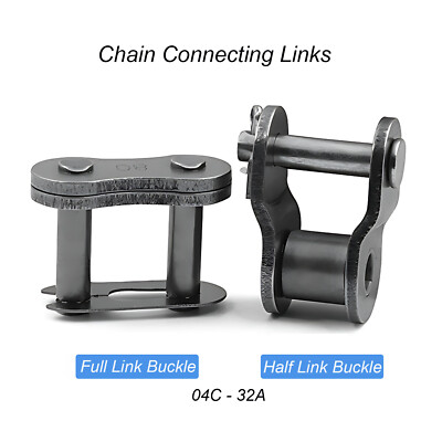 160 Simplex/Duplex Roller Chains Full/Half Connecting Links Pitch