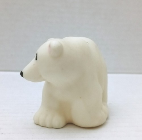 Little People Polar Bear Zoo Replacement Animal 2014 Mattel Fisher Price - Picture 5 of 7