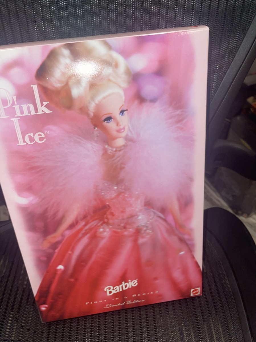 Pink Ice Barbie Doll First in a Series Limited Edition 1996 Mattel 15141 NEW