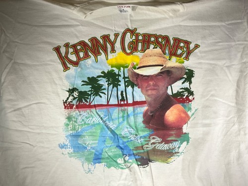 P11-27 KENNY CHESNEY CONCERT T-SHIRT - SIZE XL - GETAWAY CARIBBEAN CRUISE 2006 - Picture 2 of 6