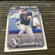 2024 Topps Update US-320 Zach DeLoach Chicgo White Sox Rookie