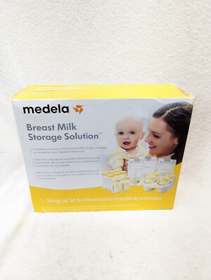 Medela Breast Milk Storage Solution Breastfeeding Pump Supplies & Containers NEW