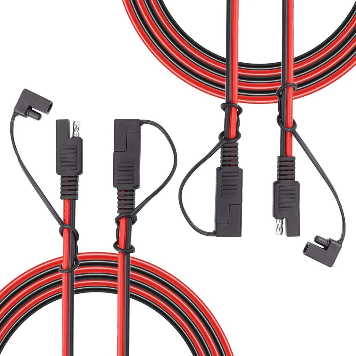 Sae Extension Cable Automotive Connector Wire Sae To Sae 2 Pin Quick Connect/dis-image
