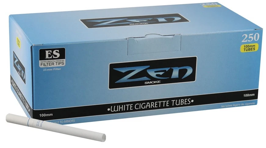 ZEN Blue Light 100MM Size - 5 Boxes - 250 Tubes Per Box RYO