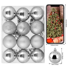 240X Clear Plastic Balls Christmas Baubles Sphere Fillable Xmas Tree Ornament