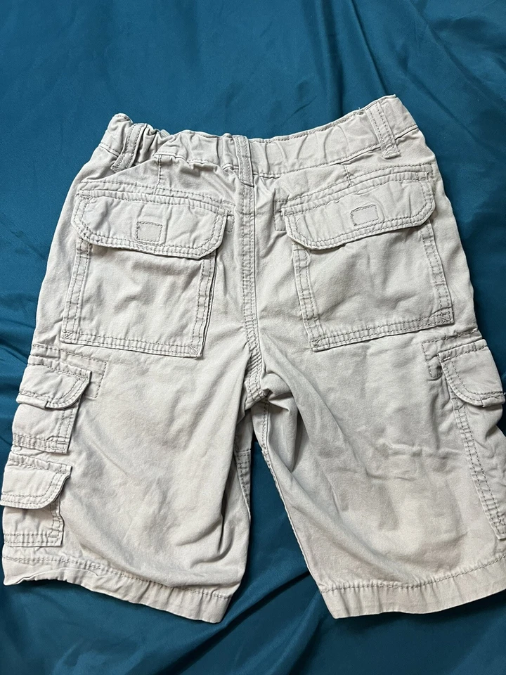 Pantalones Cortos Urban Pipeline Niño 10 Gris Regular Carga Cintura Ajustable Foto 4 de 4