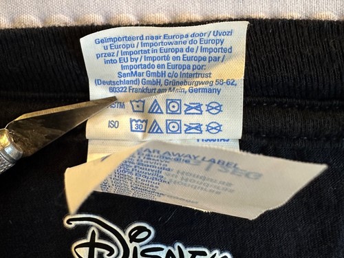 Disney Mickey Mouse Original Fantasia Poster Retro schwarz T-Shirt, Herren Größe 2XL - Bild 9 von 14
