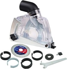 Cuffia Aspirazione con Slitta per smerigliatrice angolare 115/125 mm Protezione