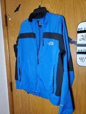 THE NORTH FACE Logo Lightweight Full Zip Active Wear Jacket Men's MED. TNF APEX