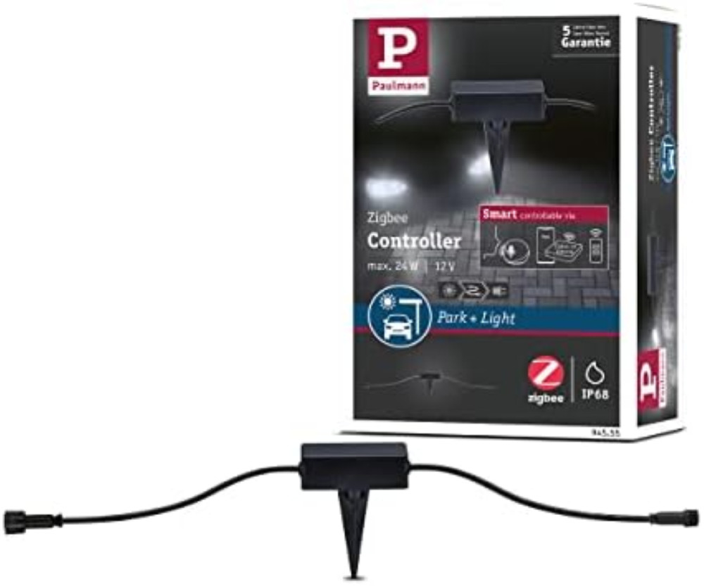Modulo Solare Paulmann Park & Light 5W IP65 Argento per Esterni