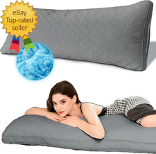 Memory Foam Body Pillow Full Large Body Pillows for Adults Firm  Fluffy Long Be