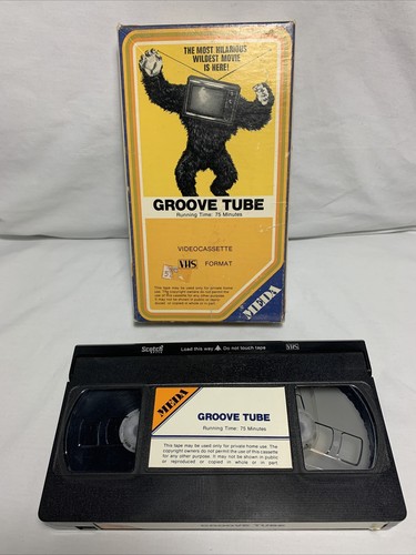 Groove Tube (VHS, 1978, MEDA) Ken Shapiro, Chevy Chase - First Release - Amazing - Imagen 4 de 8