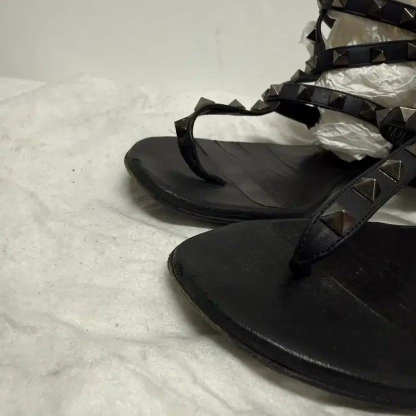 Valentino Rockstud Sandals Black 230 Women’s Shoes thumbnail 5