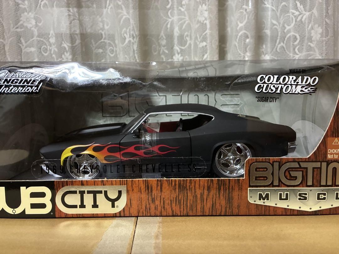 ミニカー 1969 CHEVROLTE CHEVELLE SS 1/18 BIGTIME ミニカー 1969 CHEVROLTE CHEVELLE SS 1/18 BIGTIME Jada