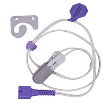 5Pcs SpO2 reusable Ear Animal Pet VET Lingual Sensor/Probe. 9 Pin Connector